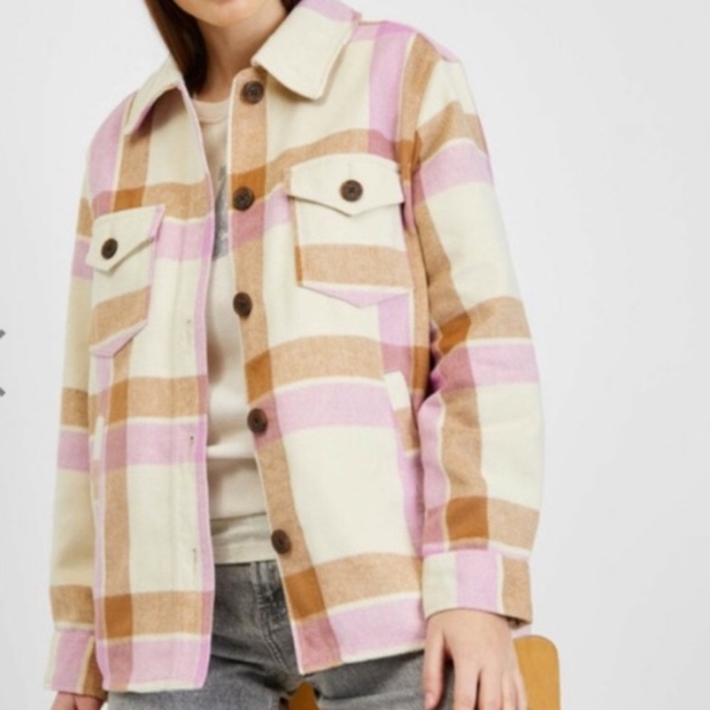 NWT GAP Plaid Shacket